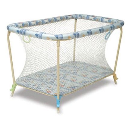 playpen with mesh