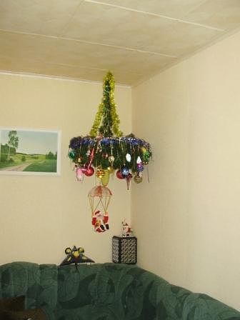 Árbol colgante de bricolaje