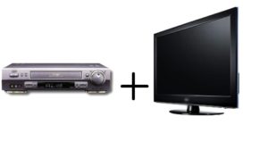 com connectar un VCR a un televisor