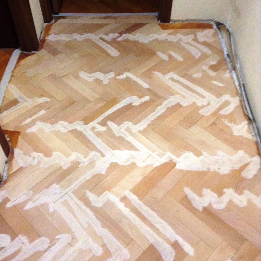 Sbiancamento del parquet