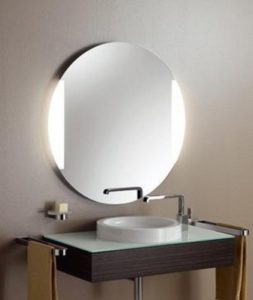 mirror over the sink