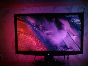 DIY Ambilight pre TV