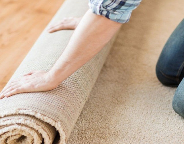 A free way to lay carpet.