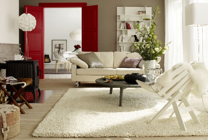 How to choose a carpet for the living room floor