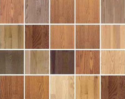 Laminate colors.