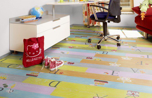 Quale linoleum è il migliore per le camerette dei bambini?