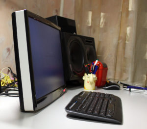 Monitor monobloc.