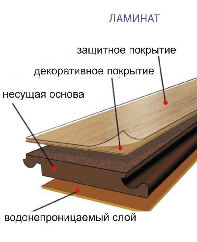 องค์ประกอบของลามิเนต