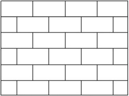 Méthode de pose de carrelage avec décalage (décalé)