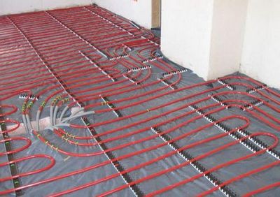 Đặt sàn có hệ thống sưởi dưới tấm laminate