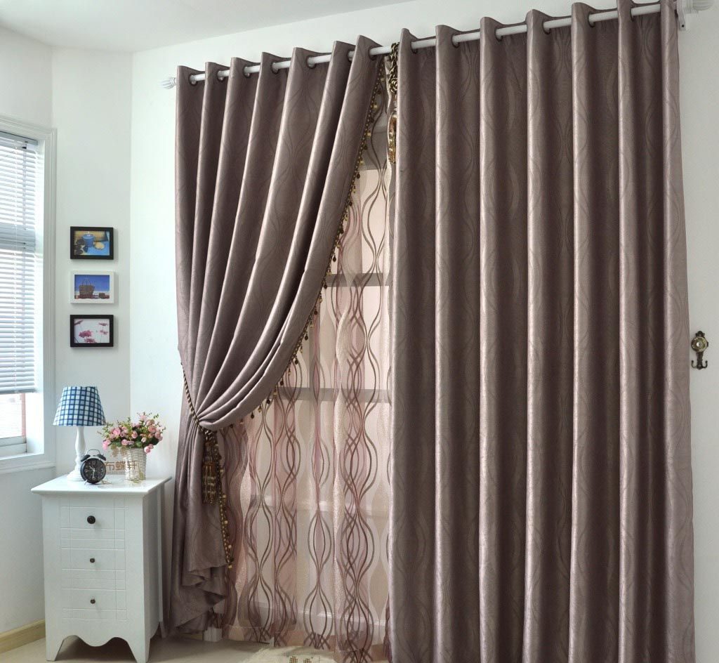 heavy curtains