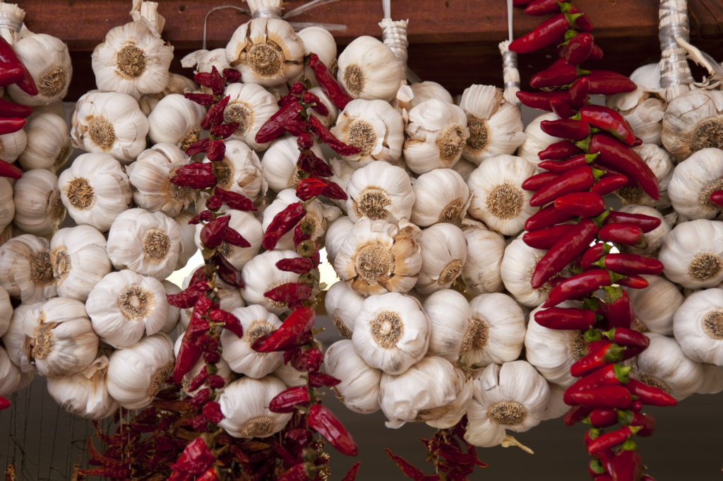 amulet of garlic and pepper