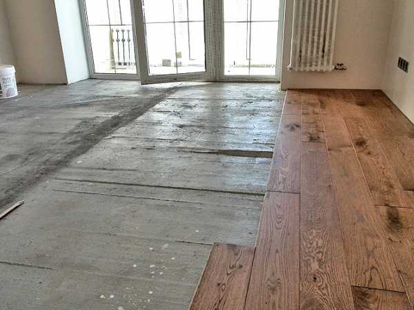 Métodos para colocar tableros de parquet.