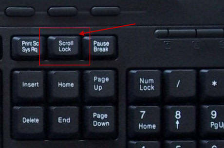 What is Scroll Lock on the keyboard