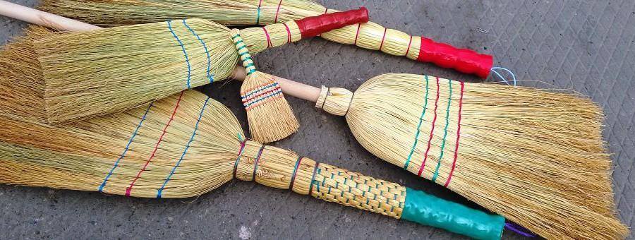 mga walis sa bahay