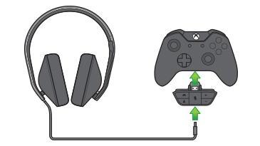 Connexió d'auriculars mitjançant un adaptador.