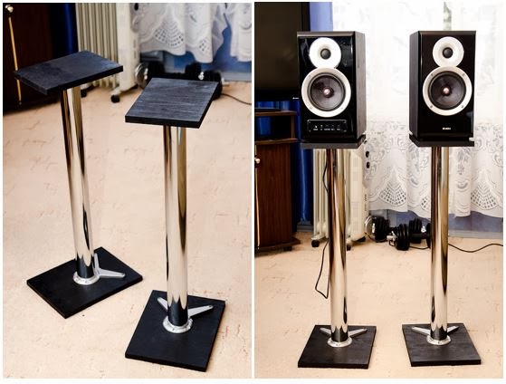 DIY speaker stands