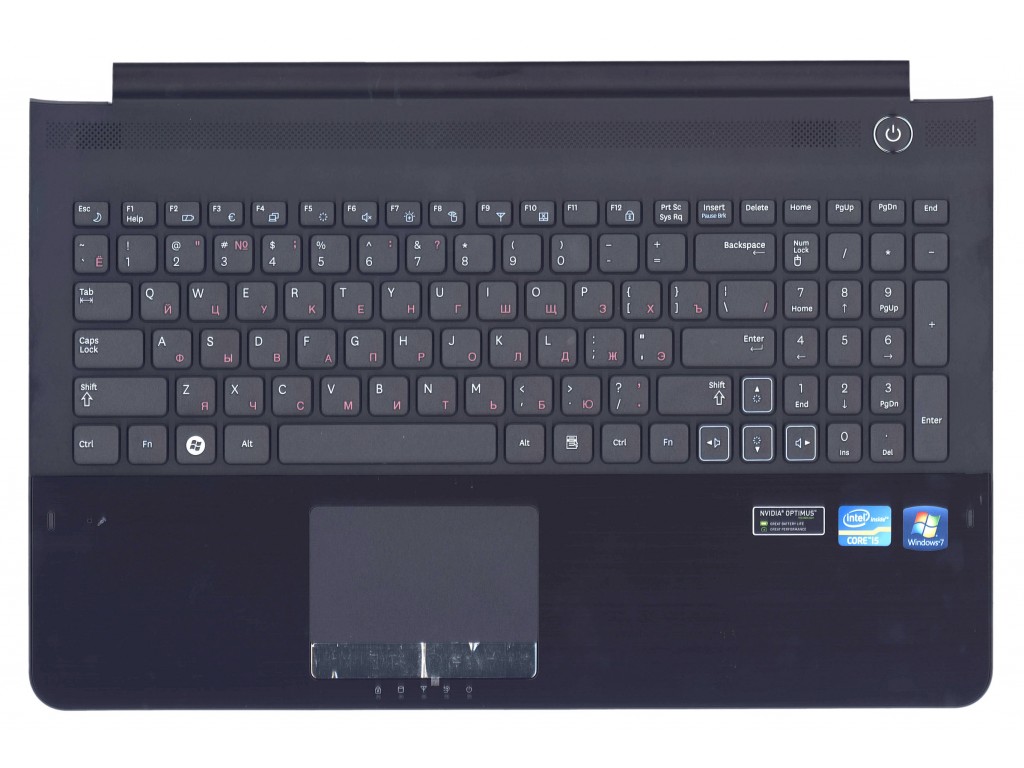 Lokalizacja Backspace na laptopie.