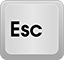 ปุ่ม Escape บนคีย์บอร์ดหมายถึงอะไร? 