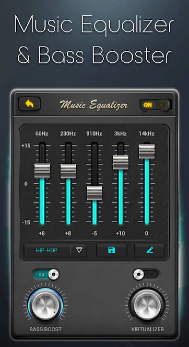 Equalizer basversterker.