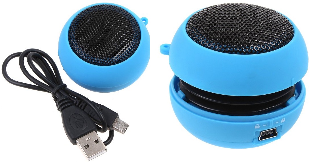 Speaker para sa telepono na may USB connector.