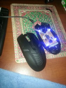 How to turn off the backlight on a mouse