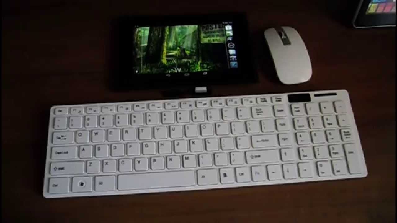 How to connect a keyboard and mouse to your tablet 1