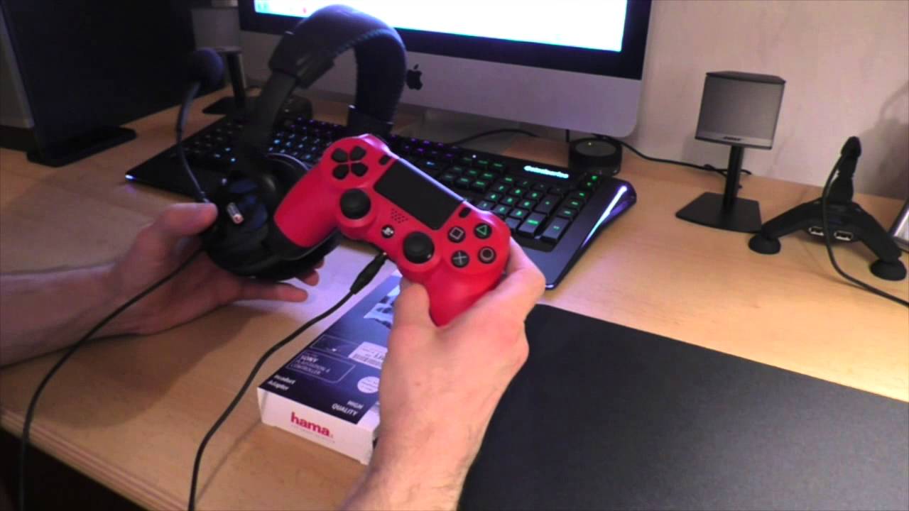 Πώς να εξάγετε ήχο σε ένα joystick ps4 