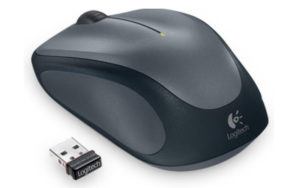 Logitech bežični miš M235 crveno-crni USB