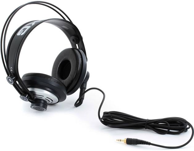 Semi-open monitor headphones.