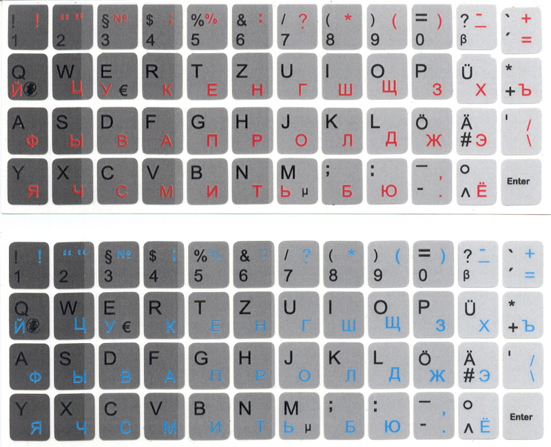 GERMAN LAYOUT