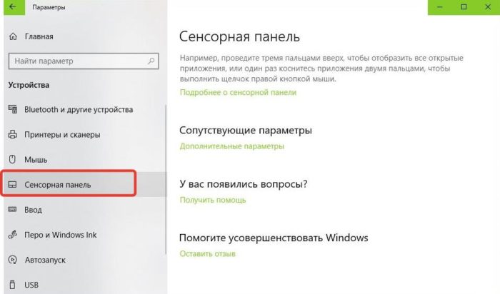 Pelės emuliacijos režimo nustatymai sistemoje „Windows 10“.