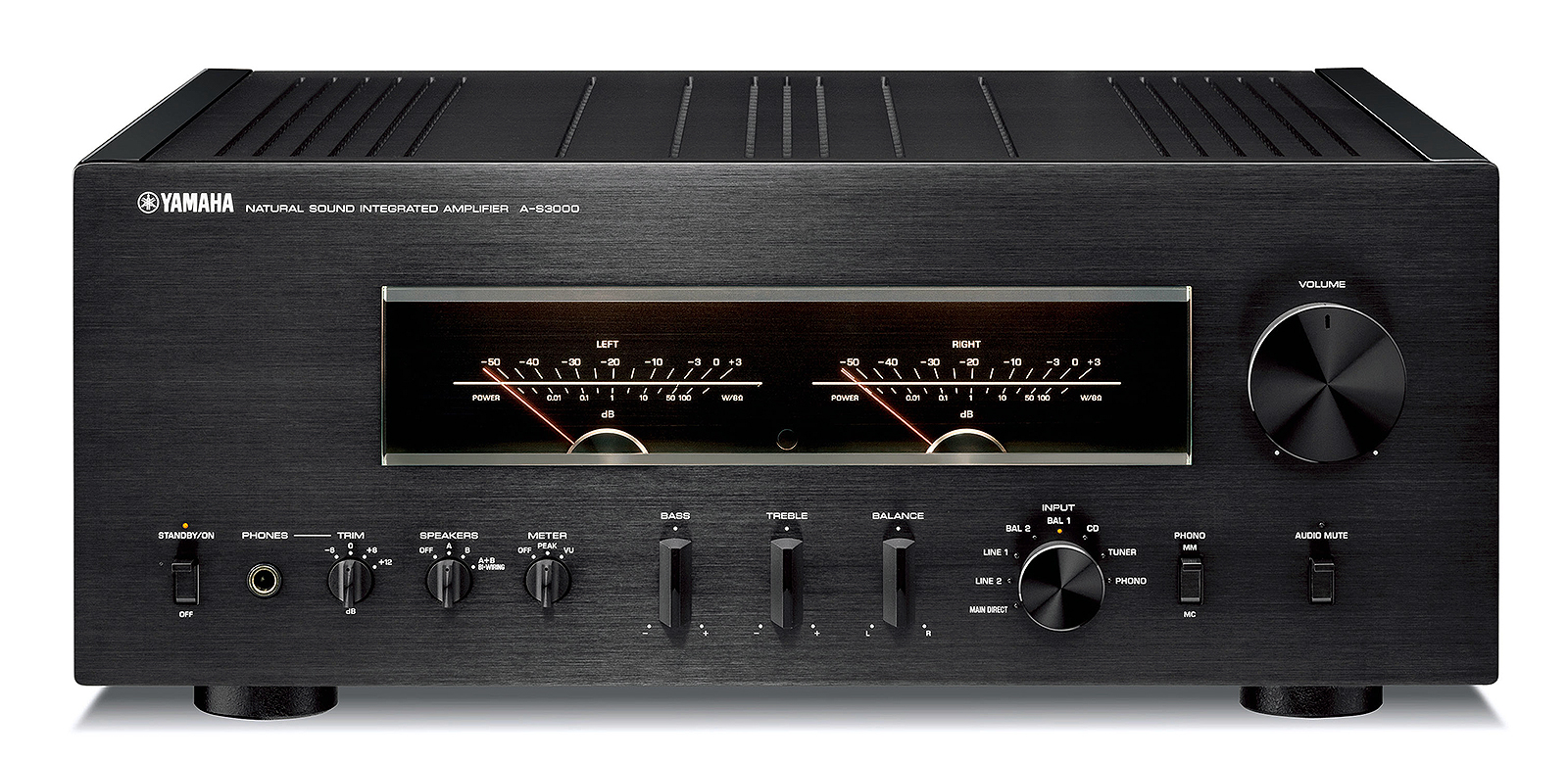 Modernong stereo amplifier.