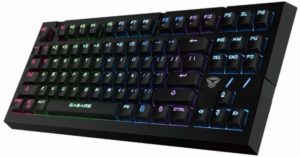 LUZES DO TECLADO ACESA