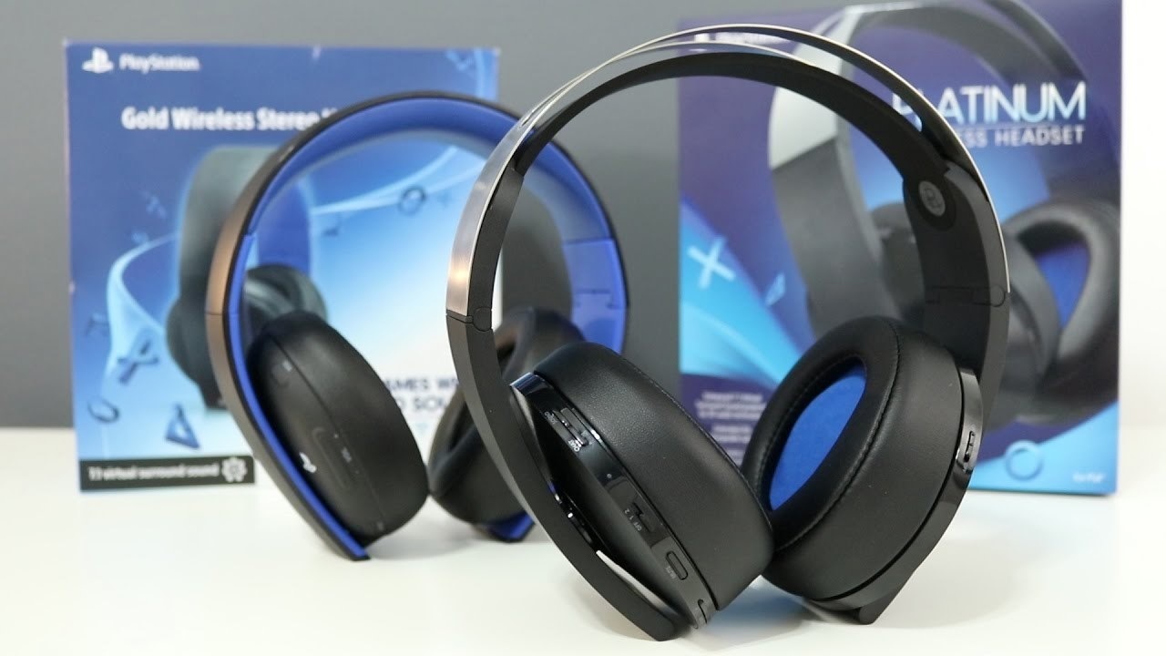 Sony Platinum trådlöst headset.