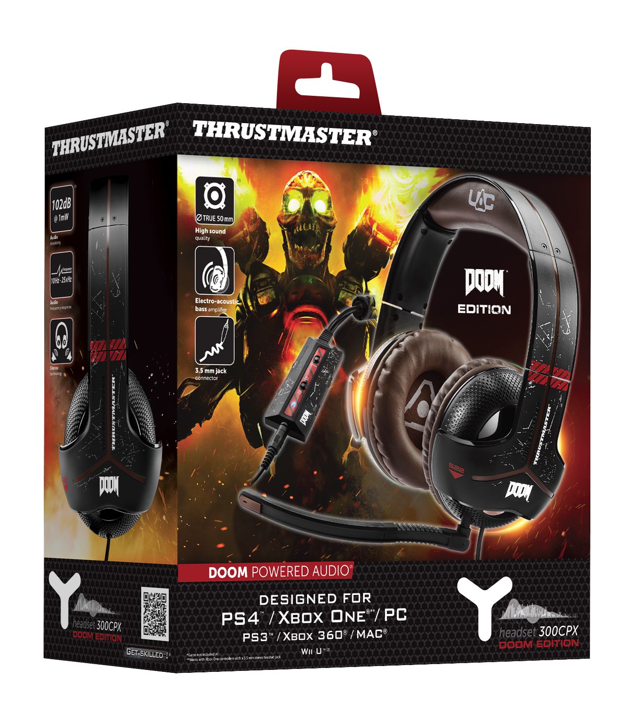 Геймърска слушалка Thrustmaster Y300CPX.