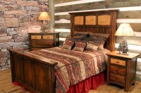 wooden furniture in the bedroom