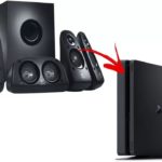 cómo enviar sonido desde ps4 a los parlantes