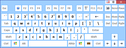 tastatūra operētājsistēmai Windows 10