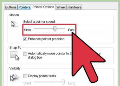 configuració del cursor