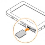 How to insert a SIM card into a tablet