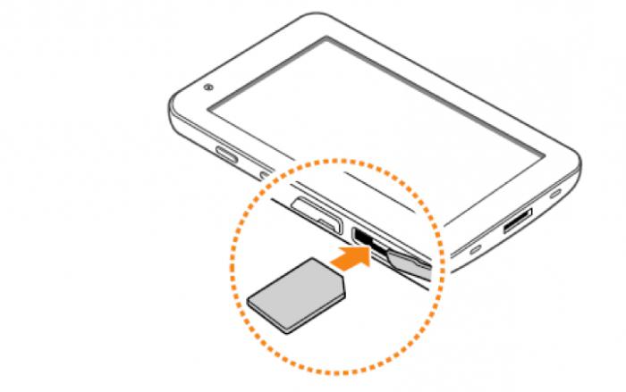 Como inserir um cartão SIM em um tablet