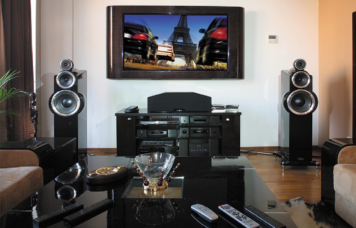 Configuração de home theater