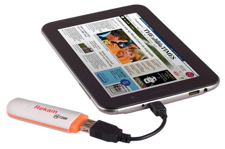 3G-modem voor tablet.