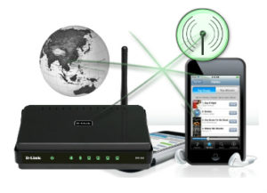 Router and phone