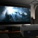 Projector for home cinema.