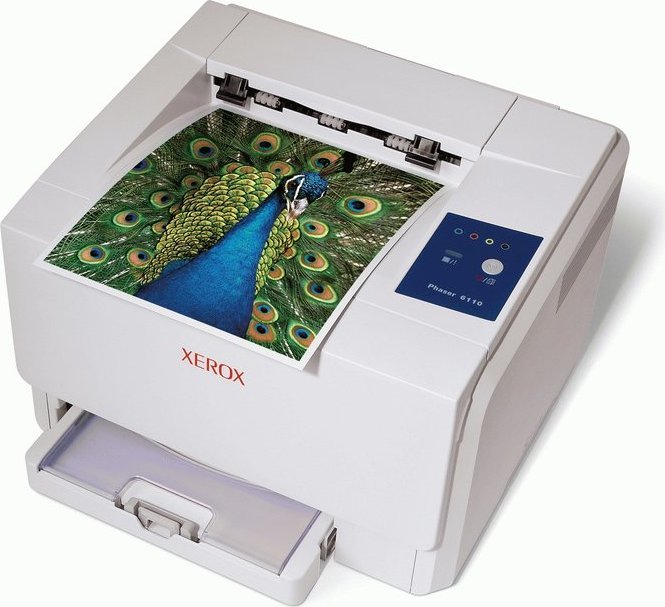 Laserprinter voor het afdrukken van foto's.