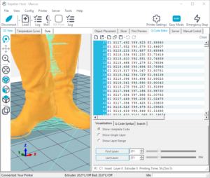 G code para sa 3d printer 