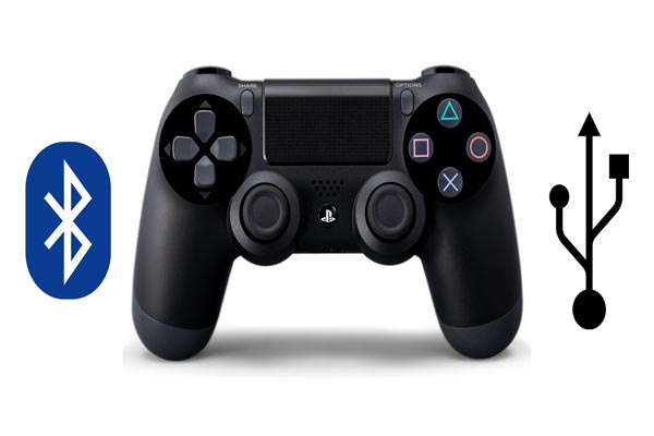 Bezdrôtový gamepad.