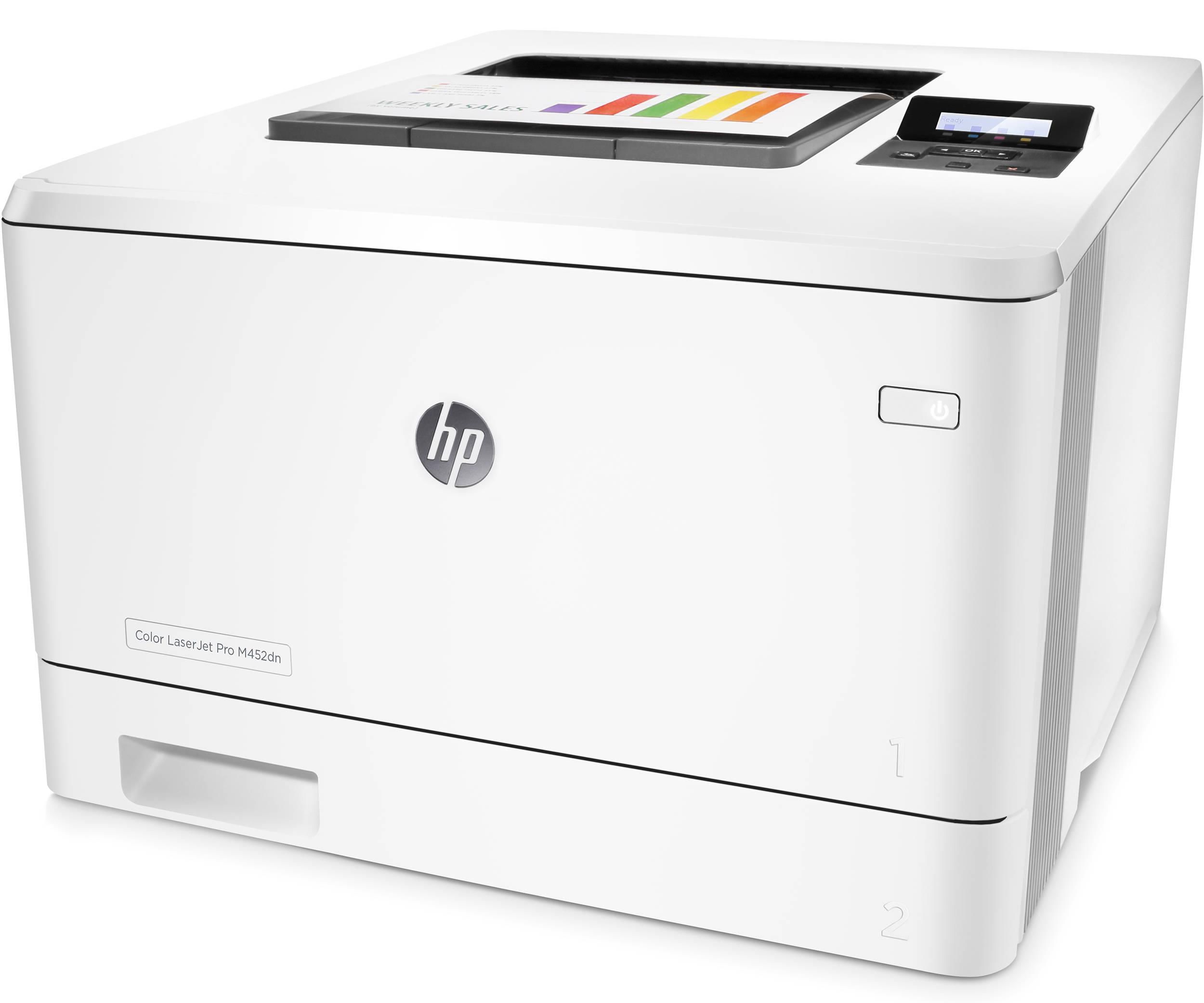 HP LaserJet a colori Pro M452dn.